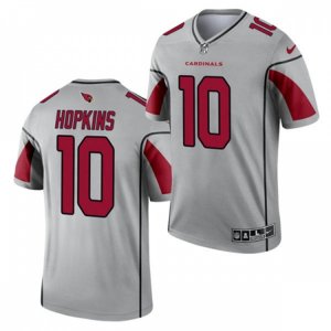 Arizona Cardinals #10 DeAndre Hopkins Nike 2021 Silver Inverted Legend Jersey