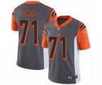 Cincinnati Bengals #71 Andre Smith Limited Silver Inverted Legend Football Jersey