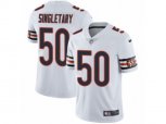 Chicago Bears #50 Mike Singletary Vapor Untouchable Limited White NFL Jersey