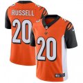 Cincinnati Bengals #20 KeiVarae Russell Vapor Untouchable Limited Orange Alternate NFL Jersey