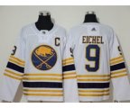 Buffalo Sabres #9 Jack Eichel White 50th Season Authentic Stitched Hockey Jersey