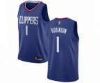 Los Angeles Clippers #1 Jerome Robinson Swingman Blue Basketball Jersey - Icon Edition