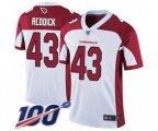 Arizona Cardinals #43 Haason Reddick White Vapor Untouchable Limited Player 100th Season Football Jersey