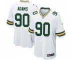 Green Bay Packers #90 Montravius Adams Game White Football Jersey