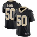 New Orleans Saints #50 DeMario Davis Black Team Color Vapor Untouchable Limited Player NFL Jersey