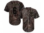 Minnesota Twins #6 Tony Oliva Camo Realtree Collection Cool Base Stitched MLB Jersey