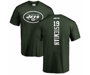 New York Jets #19 Trevor Siemian Green Backer T-Shirt