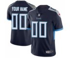 Tennessee Titans Customized Light Blue Team Color Vapor Untouchable Limited Player Football Jersey