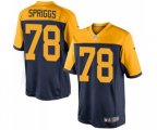 Green Bay Packers #78 Jason Spriggs Limited Navy Blue Alternate Football Jersey