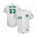Washington Nationals #53 Austen Williams White Celtic Flexbase Authentic Collection Baseball Player Jersey