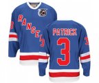 CCM New York Rangers #3 James Patrick Authentic Royal Blue 75TH Throwback NHL Jersey