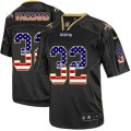 New Orleans Saints #32 Kenny Vaccaro Elite Black USA Flag Fashion NFL Jersey