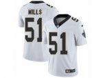 New Orleans Saints #51 Sam Mills Vapor Untouchable Limited White NFL Jersey
