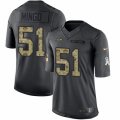 Seattle Seahawks #51 Barkevious Mingo Limited Black 2016 Salute to Service NFL Jersey