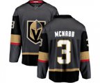 Vegas Golden Knights #3 Brayden McNabb Authentic Black Home Fanatics Branded Breakaway NHL Jersey