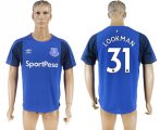 2017-18 Everton FC 31 LOOKMAN Home Thailand Soccer Jersey