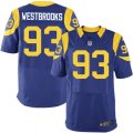 Los Angeles Rams #93 Ethan Westbrooks Royal Blue Alternate Vapor Untouchable Elite Player NFL Jersey