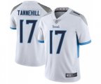 Tennessee Titans #17 Ryan Tannehill White Vapor Untouchable Limited Player Football Jersey