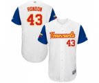 Venezuela Baseball #43 Bruce Rondon White 2017 World Baseball Classic Authentic Team Jersey