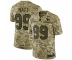 Houston Texans #99 J.J. Watt Limited Camo 2018 Salute to Service NFL Jersey