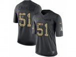 Los Angeles Chargers #51 Kyle Emanuel Limited Black 2016 Salute to Service NFL Jersey