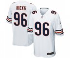 Chicago Bears #96 Akiem Hicks Game White Football Jersey
