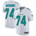 Miami Dolphins #74 Jermon Bushrod White Vapor Untouchable Limited Player NFL Jersey