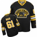 Boston Bruins #61 Rick Nash Authentic Black Third NHL Jersey