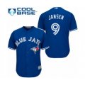 Toronto Blue Jays #9 Danny Jansen Authentic Blue Alternate Baseball Player Jersey