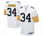 Pittsburgh Steelers #34 Terrell Edmunds Game White Football Jersey