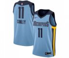 Memphis Grizzlies #11 Mike Conley Authentic Light Blue Basketball Jersey Statement Edition