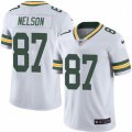 Green Bay Packers #87 Jordy Nelson White Vapor Untouchable Limited Player NFL Jersey