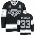 CCM Los Angeles Kings #33 Marty Mcsorley Premier Black Throwback NHL Jersey