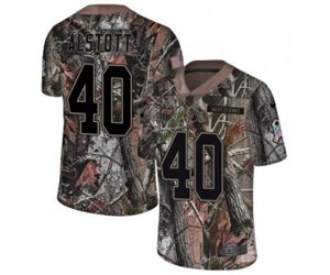 Tampa Bay Buccaneers #40 Mike Alstott Limited Camo Rush Realtree Football Jersey