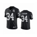 Oakland Raiders #34 Bo Jackson Black 2020 Inaugural Season Vapor Limited Jersey