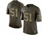 San Francisco 49ers #51 Malcolm Smith Limited Green Salute to Service NFL Jersey