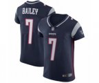 New England Patriots #7 Jake Bailey Navy Blue Team Color Vapor Untouchable Elite Player Football Jersey