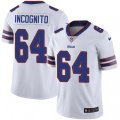 Buffalo Bills #64 Richie Incognito White Vapor Untouchable Limited Player NFL Jersey