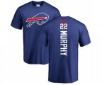 Buffalo Bills #22 Marcus Murphy Royal Blue Backer T-Shirt