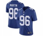 New York Giants #96 Kareem Martin Royal Blue Team Color Vapor Untouchable Limited Player Football Jersey