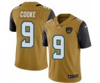 Jacksonville Jaguars #9 Logan Cooke Limited Gold Rush Vapor Untouchable Football Jersey