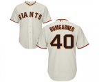 San Francisco Giants #40 Madison Bumgarner Replica Cream Home Cool Base Baseball Jersey