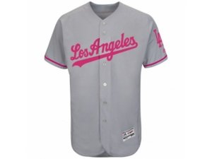 L.A. Dodgers Majestic Blank Gray Fashion Flex Base Team Jersey