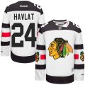 Chicago Blackhawks #24 Martin Havlat Premier White 2016 Stadium Series NHL Jersey