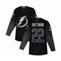 Tampa Bay Lightning #22 Kevin Shattenkirk Authentic Black Alternate Hockey Jersey