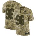 Washington Redskins #96 Pernell McPhee Burgundy Limited Camo 2018 Salute to Service NFL Jersey