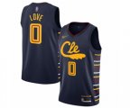Cleveland Cavaliers #0 Kevin Love Authentic Navy Basketball Jersey - 2019-20 City Edition