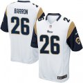Los Angeles Rams #26 Mark Barron Game White NFL Jersey