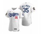 Los Angeles Dodgers Cody Bellinger Nike White 2020 World Series Authentic Jersey