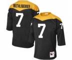 Pittsburgh Steelers #7 Ben Roethlisberger Elite Black 1967 Home Throwback Football Jersey